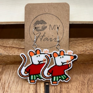 Mouse Earrings