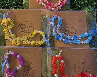 Block Colour Phone Charms
