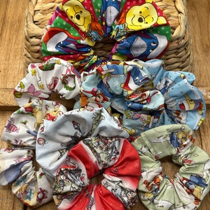 Winnie Christmas Scrunchies