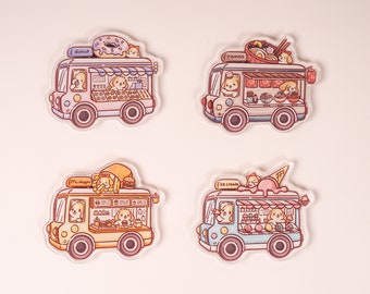 Food Truck Magnets | By Yo.Doggies