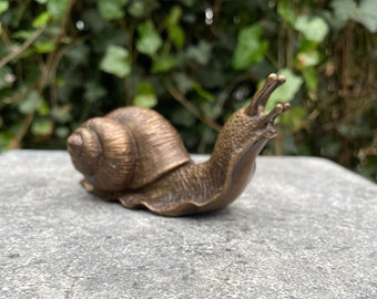 Escargot en fonte Sculpture de jardin escargot Décoration de