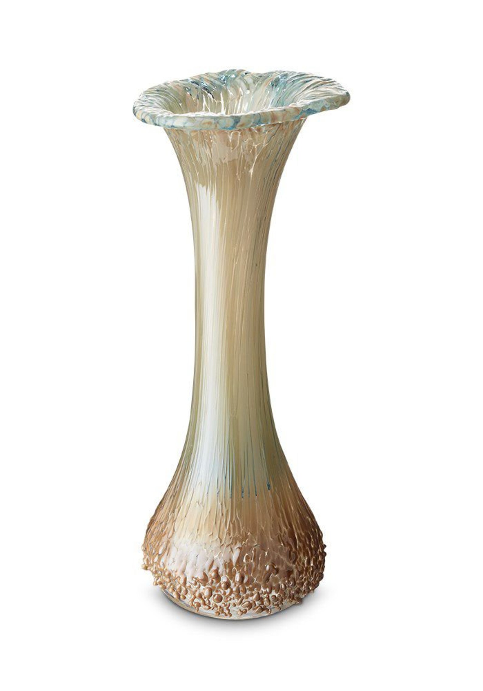 Modern crystal glass urn vase H 20 cm 40 ml ash | Etsy