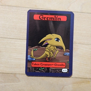 2/2 gremlin Token singoli per alter art, Edh, standard, commander, vintage e moderno-carino af-mega chibi