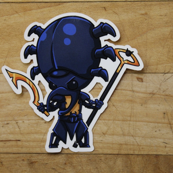 Chibi scarab god Sticker for Deck boxes,  s, laptops, journals, planners and much more! Original art inspired by  -Mega chibi cute af