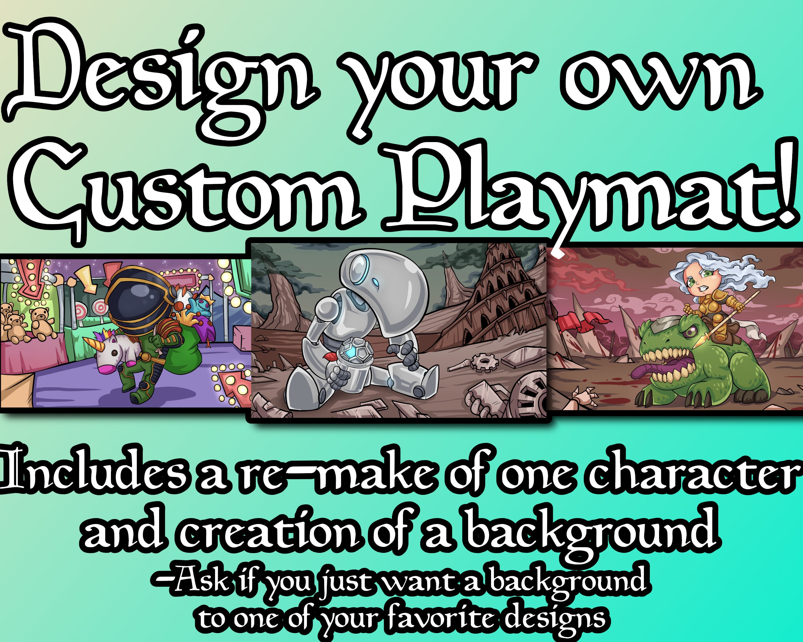 Make Your Own Custom Playmat