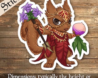 Hazel of the Rootbloom Deck Box Sticker- Perfect for Deck Boxes, Laptops,  Journals, Planners+ by Mega Chibi - Etsy Canada