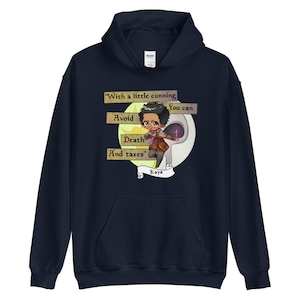 Chibi Kaya Unisex Hoodie, perfect gift for Magic the Gathering Lovers! Mega Chibi the Gathering  hooded sweatshirt