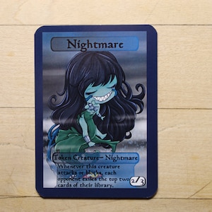 2/3 nightmare chibi singles for  alter art proxy in Edh,standard,commander,vintage,and modern