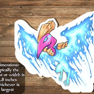 Otharri, Suns Glory sticker- perfect for Deck boxes, laptops, journals, planners+ by Mega chibi