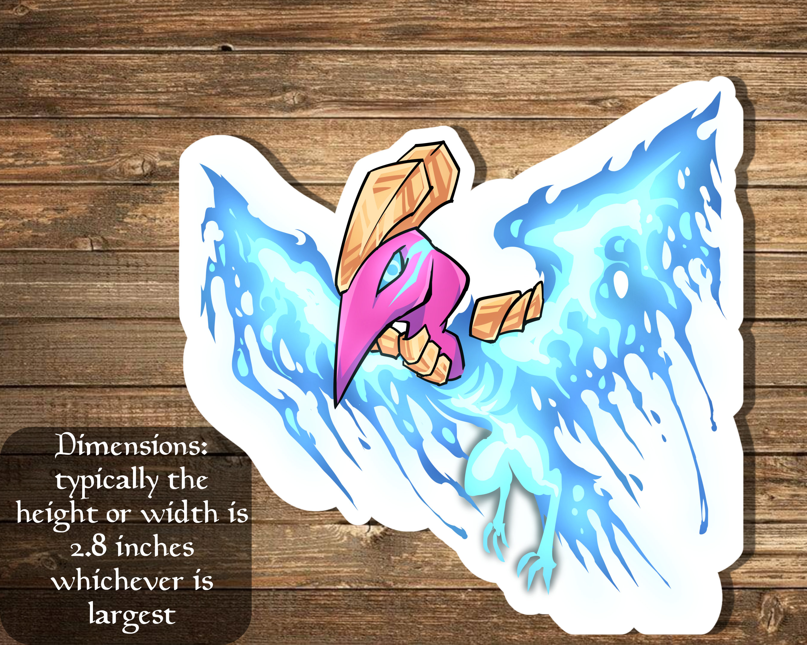 Otharri, Suns Glory Sticker- Perfect for Deck Boxes, Laptops, Journals,  Planners+ by Mega Chibi - Etsy