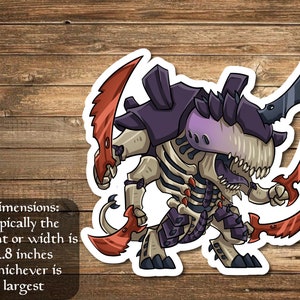The Swarmlord- perfect for Deck boxes, laptops, journals, planners+ by Mega chibi