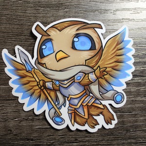 Derevi Empyrial Tactician - Decals perfect for Deck boxes,  s, laptops, journals, planners+ by Mega Chibi