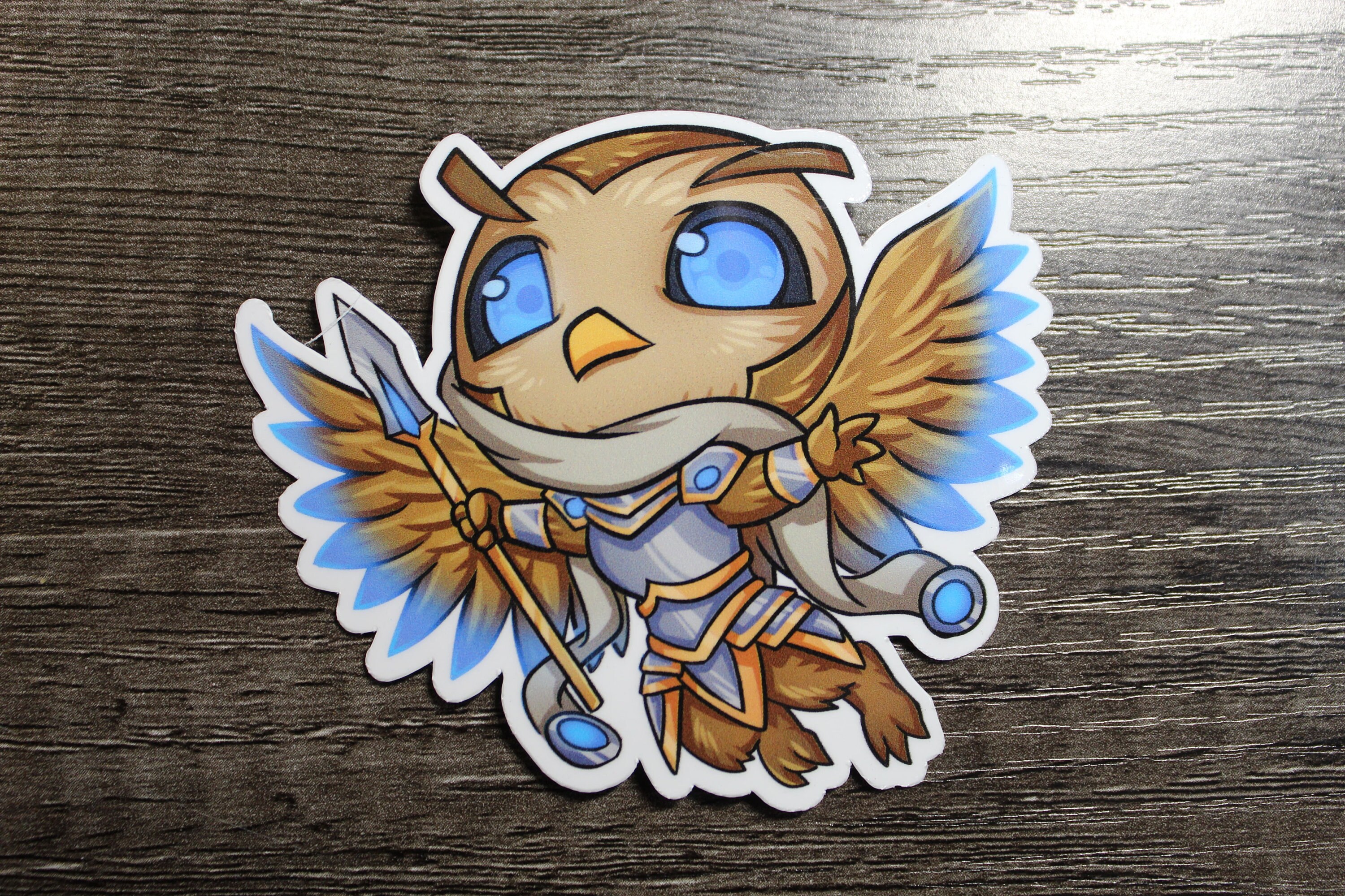 Derevi Empyrial Tactician - Decals perfect for Deck boxes,  s, laptops, journals, planners+ by Mega Chibi