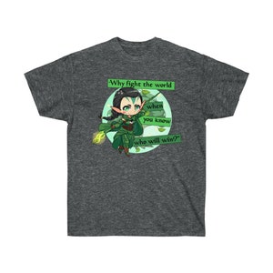 Chibi Nissa Revane Unisex Ultra Cotton Tee, perfect gift for Magic the Gathering Lovers!