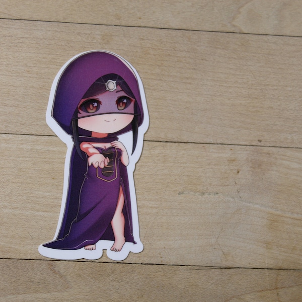 Chibi Jeleva, Nephalia's SCouge Sticker Inspiriert von Magic- Decals perfekt für Deckboxen, S, Laptops, Journals, Planner+ von Mega chibi