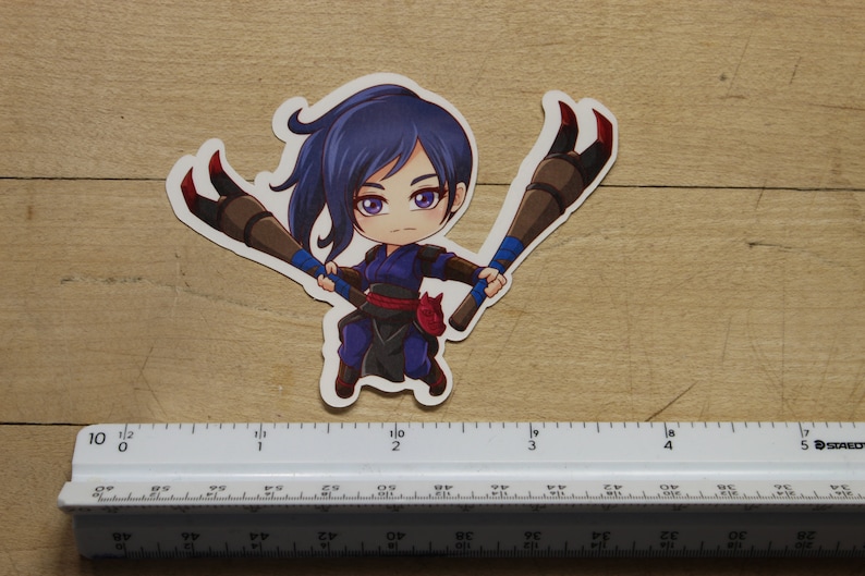 Yuriko, the Tiger's Shadow Sticker Inspired by Magic the - Decals ...