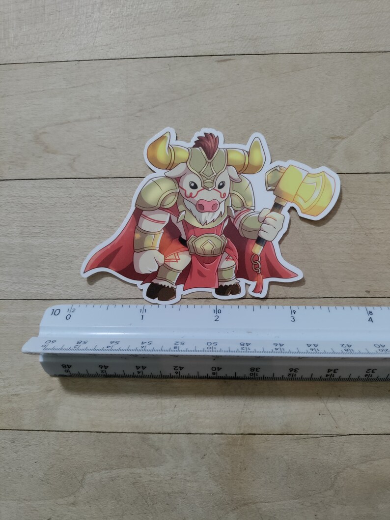 Shellron Sticker Sethron, Hurloon General Sticker- Decals Perfect for Deck Boxes, S ...