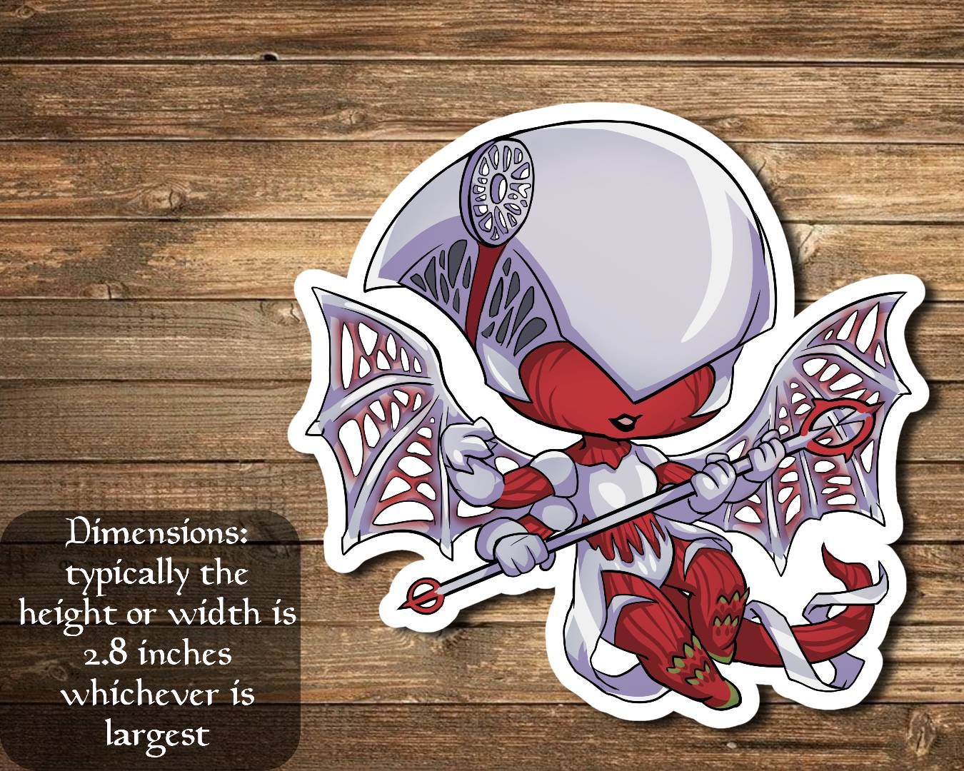 Ixhel, Scion of Atraxa Sticker Inspired by Magic- Perfect for Deck