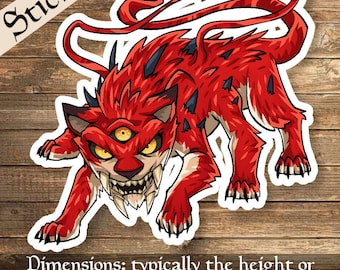 Silvar, Devourer of the Free Deck Box Sticker- perfect for Deck boxes, laptops, journals, planners+ by Mega chibi