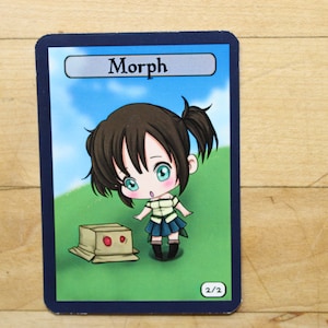 2/2 morph singles for  alter art, Edh,standard,commander,vintage,and modern-cute af-mega chibi