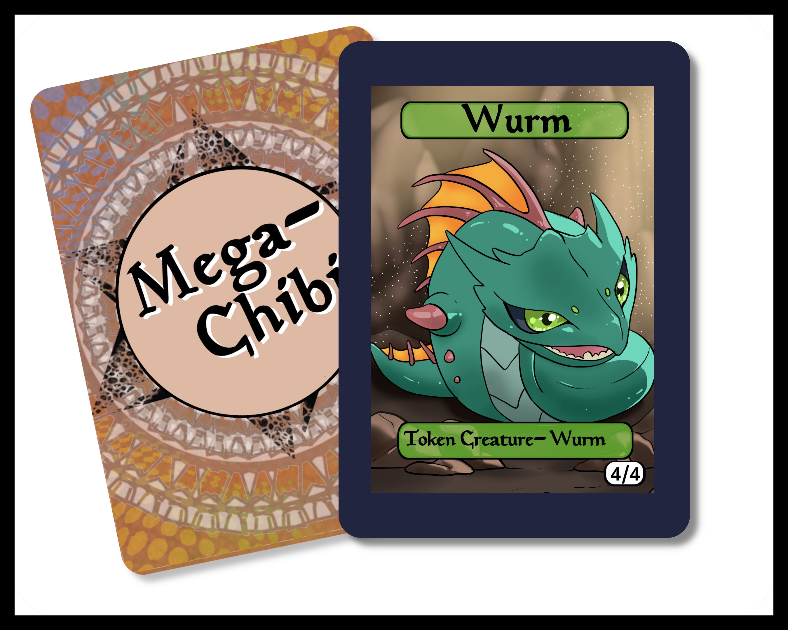 Mtg Wurm Commander Deck - Etsy