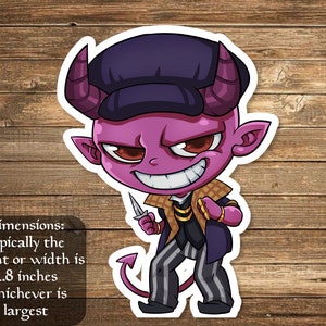 Henzie Toolbox Torre- Decals perfect for Deck boxes,  s, laptops, journals, planners+ by Mega Chibi