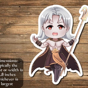 Runo Stromkirk- perfect for Deck boxes, laptops, journals, planners+ by Mega chibi
