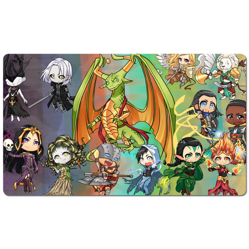 Tappetino Da Gioco MTG Nicol Bolas – Playmat Per Magic: The Gathering, Usabile Come Mousepad