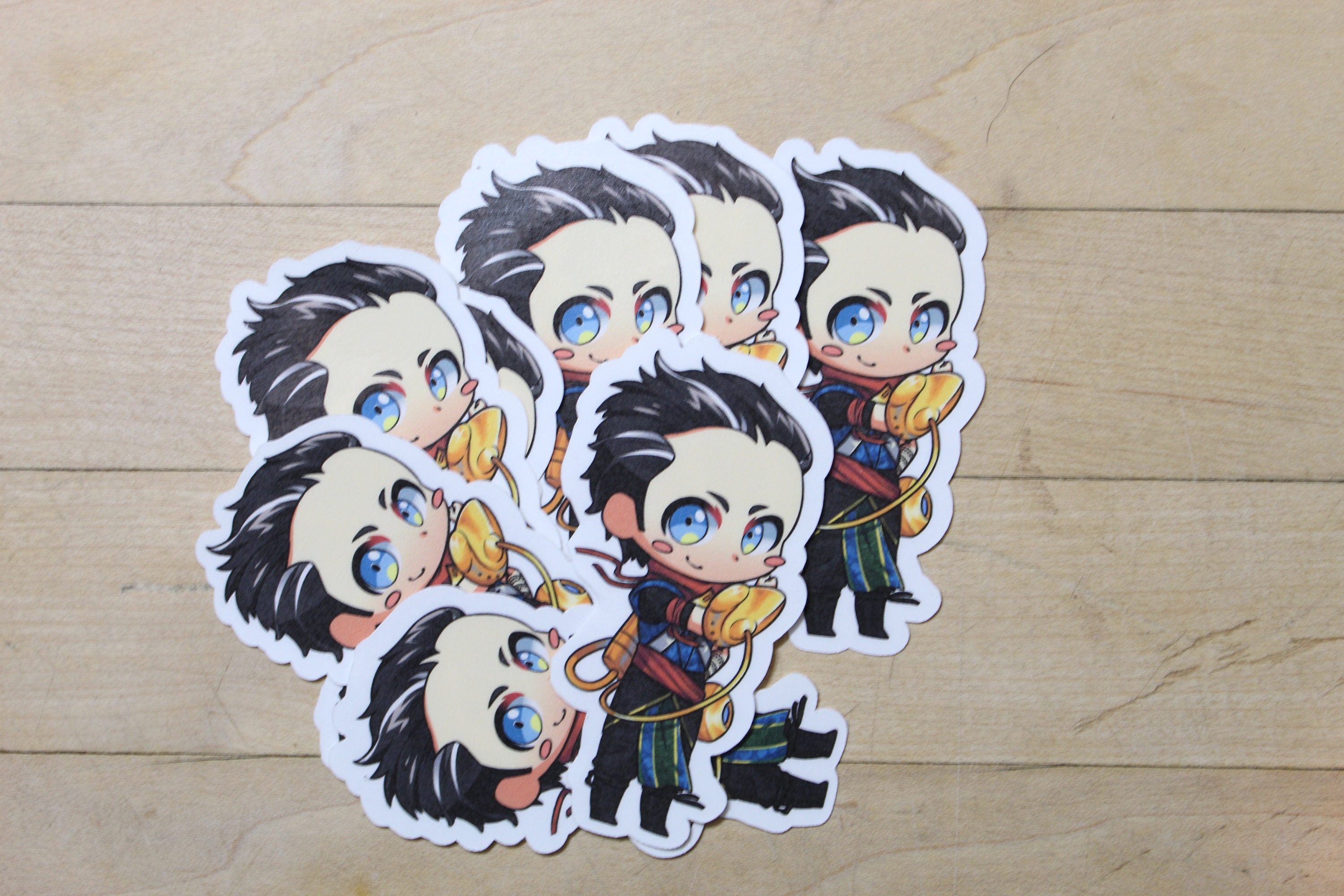 Chibi Inspired Ral Sticker for Deck Boxes S Laptops - Etsy