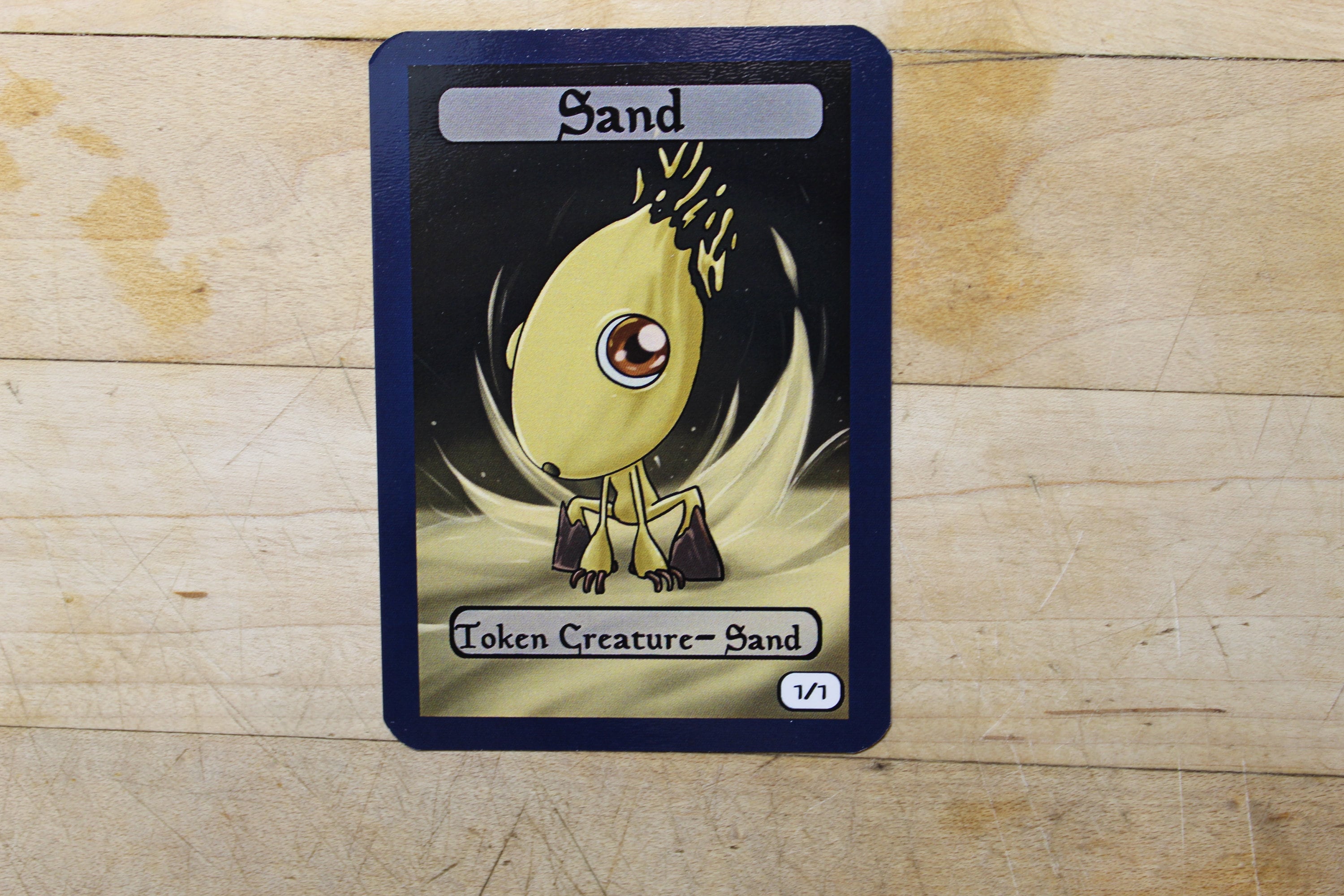 MTG 1/1 sand Token singles for magic the gathering alter art Etsy