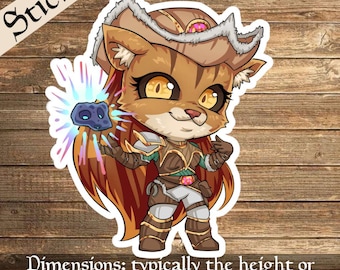 Roxanne, Starfall Savant Deck Box Sticker- Perfect for Deck Boxes