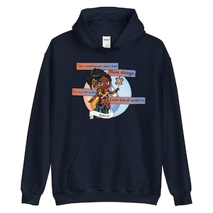 Chibi Saheeli Unisex Hoodie, perfect gift for Magic the Gathering Lovers! Mega Chibi the Gathering  hooded sweatshirt