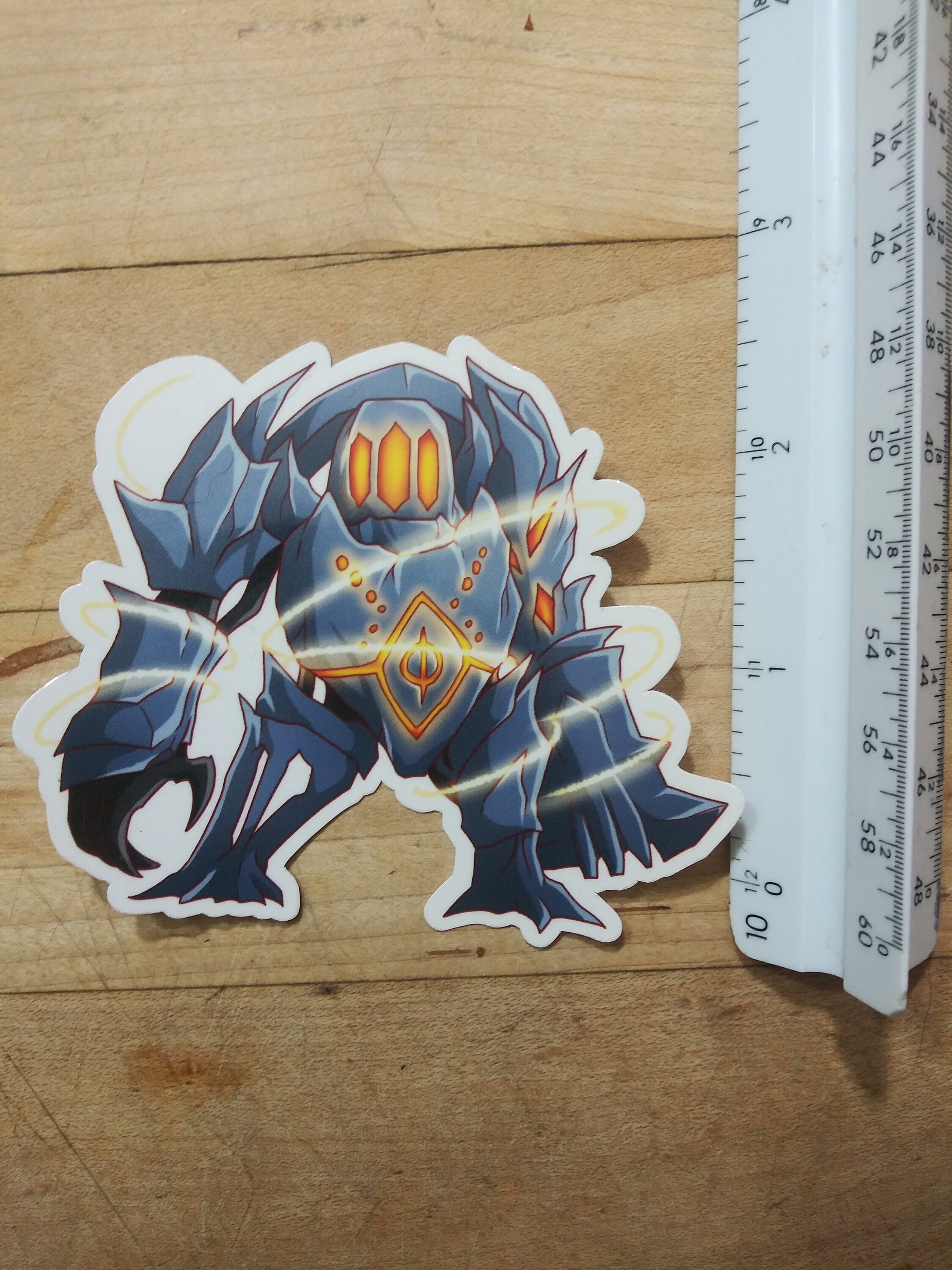 Chibi Blightsteel Colossus Sticker Inspired by Magic the Gathering ...