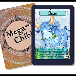 Beau -Jeton de créature- Taille standard du JCC pour Magic pour représenter vos jetons de deck avec style. Embellissez votre champ de bataille