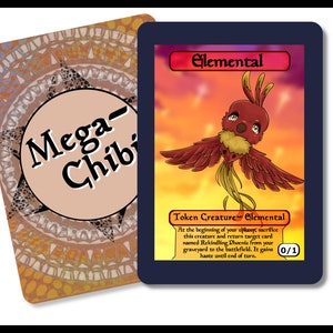 Elementare 0/1 Fähigkeit Singles für Alter Art, Edh,Standard,Commander,vintage,und modern-cute af-mega chibi