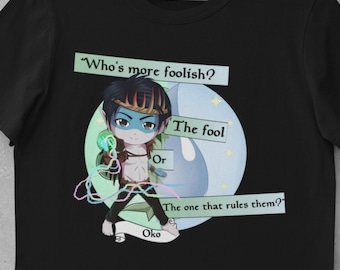 Oko Unisex Ultra Cotton Tee, perfect gift for Magic the Gathering Lovers! Mega Chibi the Gathering