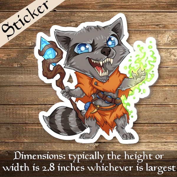Bello, Barde der Brambles Deck Box Sticker - perfekt für Deckboxen, Laptops, Journals, Planner+ von Mega chibi