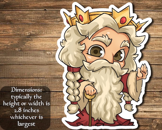 Thoden, Strength Restored Sticker Inspired by Magic- Perfect for Deck  Boxes, Laptops, Journals, Planners+ by Mega Chibi - Etsy