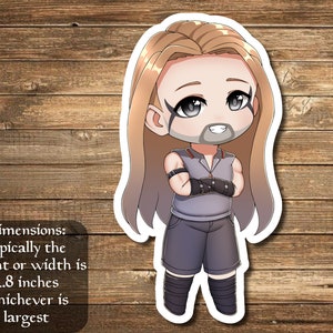 Joven- perfect for Deck boxes, laptops, journals, planners+ by Mega chibi