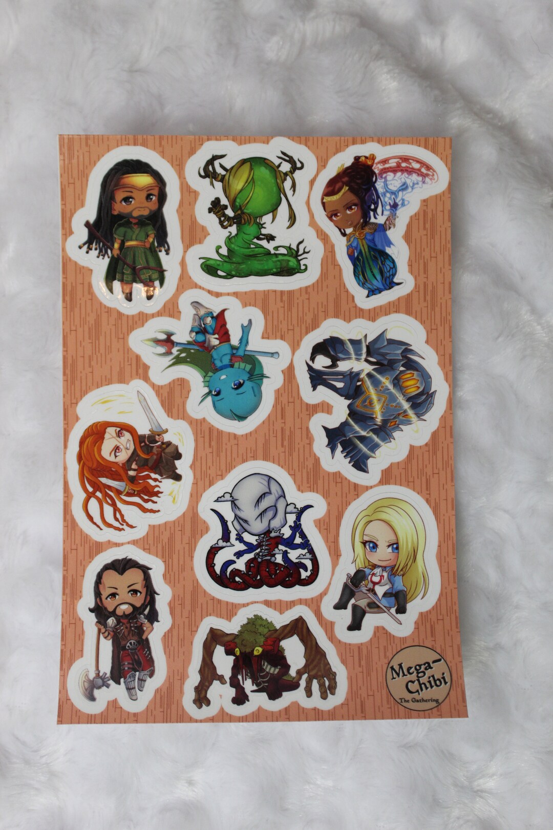 Sticker Legendary All Legendary Pack 4 Sticker- Matte Kiss Cut -your Favorite Commanders ...