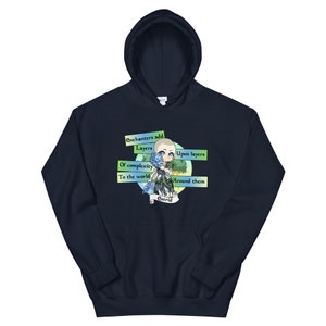 Chibi Estrid Unisex Hoodie, perfect gift for Magic the Gathering Lovers! Mega Chibi the Gathering