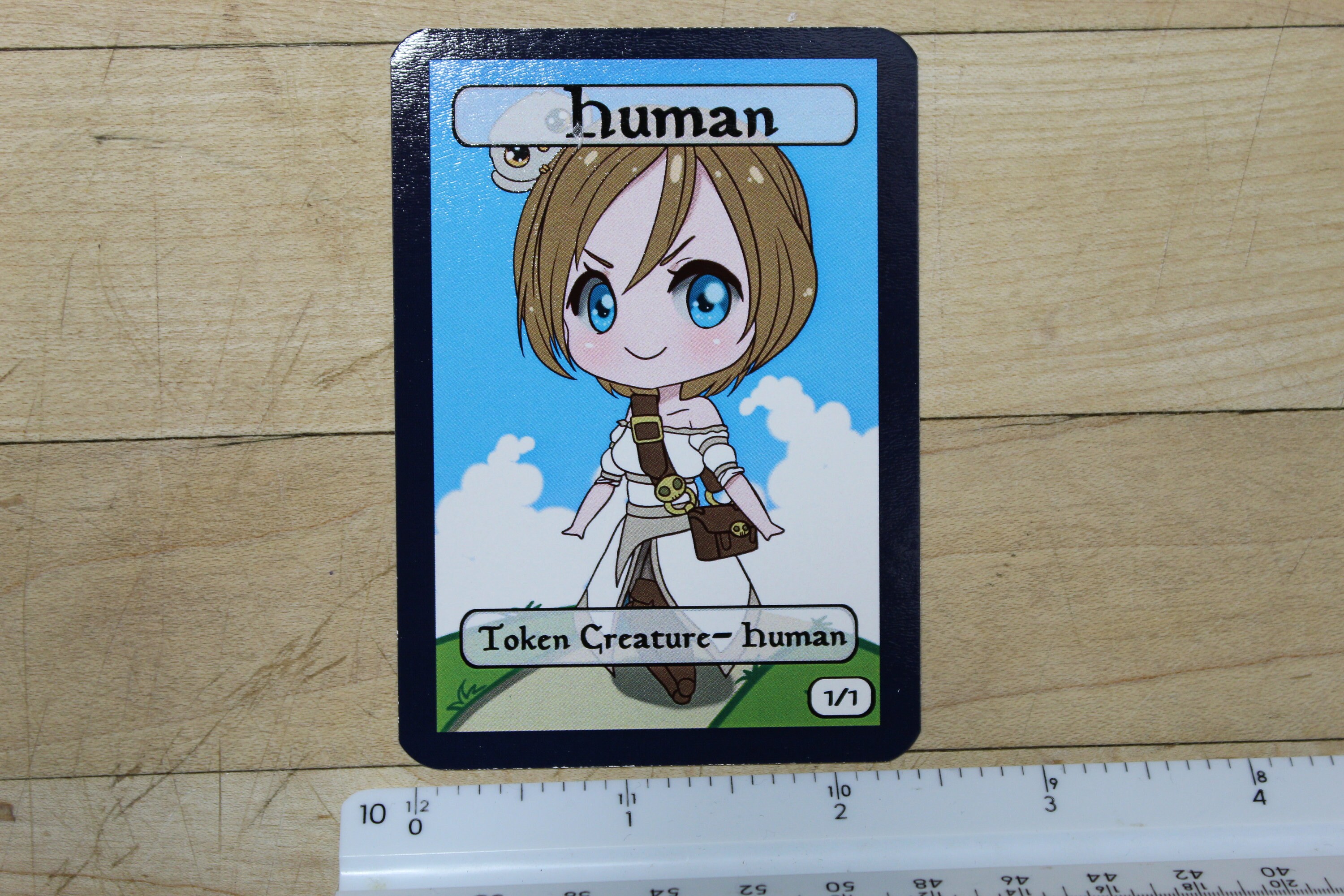 Human Chibi-styled Singles Tokens m-21 Mtg | Etsy