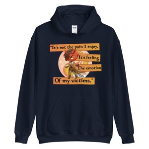Chibi Tibalt Unisex Hoodie, perfect gift for Magic the Gathering Lovers! Mega Chibi the Gathering  hooded sweatshirt
