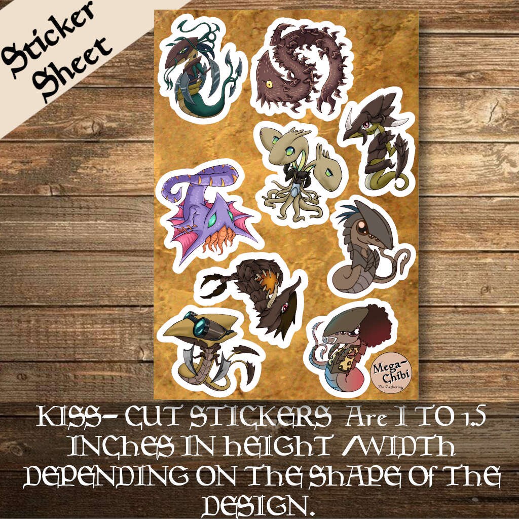 Magic the gathering set stickers - Etsy 日本