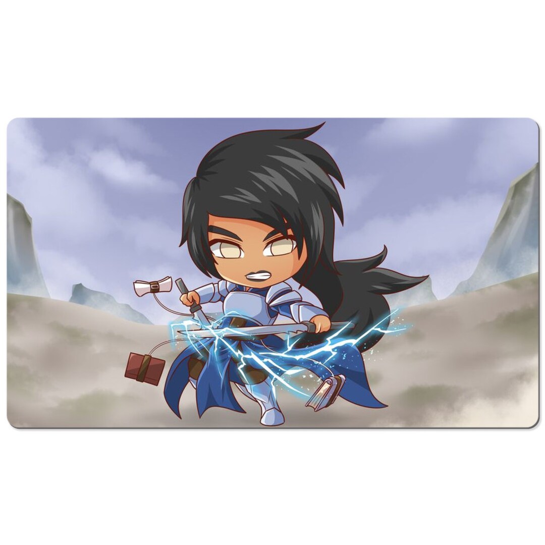 Zethi, Arcane Blademaster Playmat - Etsy