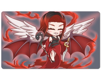 Kaalia Chibi Angel Play Mat Inspired By Mtg By Mega Chibi