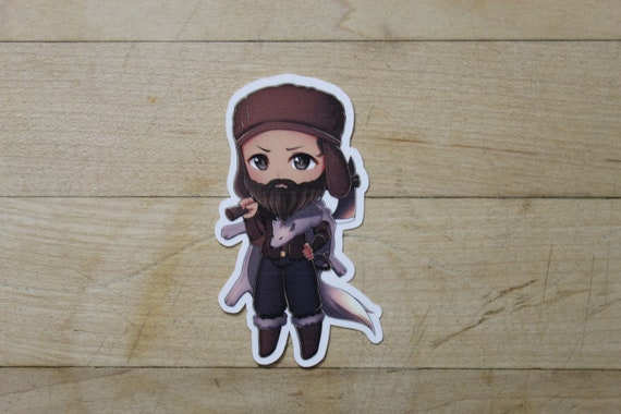 Chibi Huntmaster of the Fells sticker Inspired by - Decals perfect for Deck boxes,  s, laptops, journals, planners+ by Mega chibi