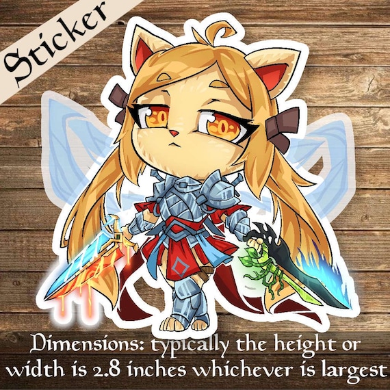 Balan, Wandering Knight 2 Deck Box Sticker- Perfect for Deck Boxes