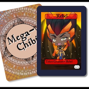 Rebel 2-2  singles for  alter art, Edh,standard,commander,vintage,and modern-cute af-mega chibi