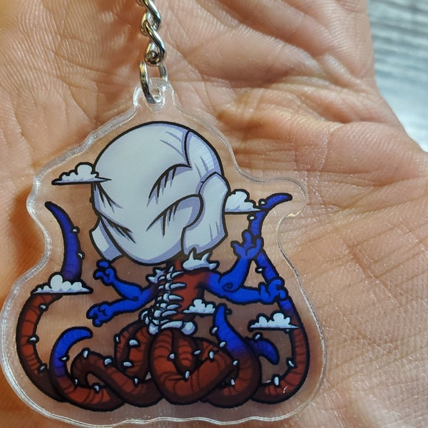 Ulamog, the Ceaseless Hunger Keychain- Mega Chibi- Mtg accessories for Magic Lovers